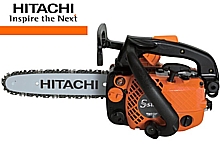 Motosega da potatura Hitachi con barra da 3/8", ideale per tagliare e potare con cura piante da frutto, uliveti e frutteti. Leggera e bilanciata, dotata di motore ad alte prestazioni per eseguire con efficacia anche i lavori pi impegnativi.