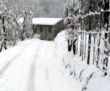 Forte nevicata, ottima situazione dove uno spazzaneve pu intervenire. 