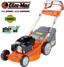 Rasaerba con ruote alte ALLROAD per tagliare su superfici sconnesse, difficili. Perfetto per mulching e raccolta. Rasaerba ottimo. 